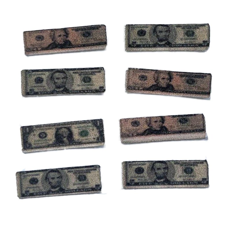 Dolls House United States Dollars Fake Money Miniature Shop Cafe Accessory 1:12