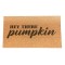Dolls House Door Mat “Hey There Pumpkin” Miniature Halloween Hall Step Accessory