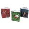Dolls House 3 Christmas Books with Pages Miniature Bookshelf Nursery Accessory