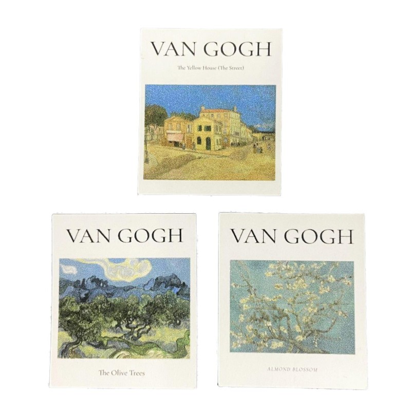 Dolls House Van Gogh Painting Picture Posters Miniature Home Decor Accessory 1:12