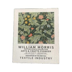 Dolls House William Morris Artwork Poster Miniature Home Decor Accessory 1:12