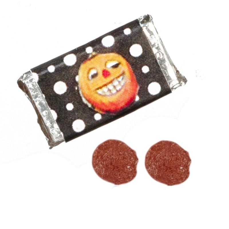 Dolls House Halloween Trick or Treat Sweet Candy Bag Miniature Accessory 