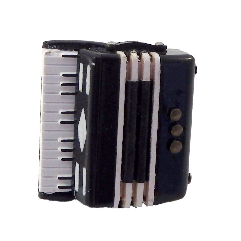 Dolls House Accordion 1:12 Miniature Instrument Music Room Accessory