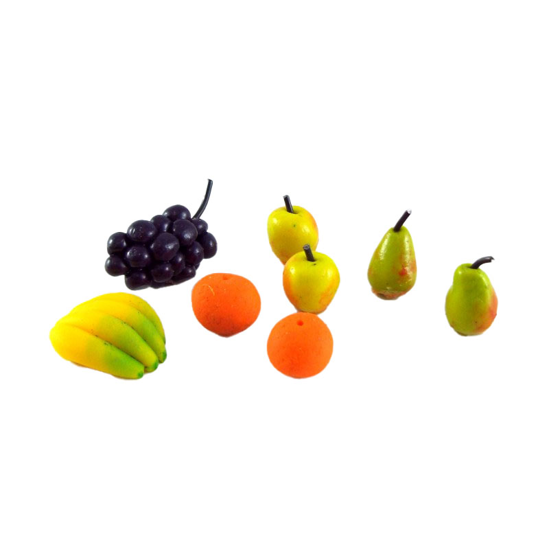 Dolls House Miniature 1:12 Scale Handmade Selection of Mixed Fruit for Display