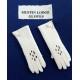 Dolls House Miniature Doll Accessory Victorian Lady Gloves in White