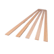 Dolls House Bare Wood Skirting Board 17.3/4 X 1/2" Coving 450mm X 12mm Pack of 5