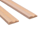 Dolls House Bare Wood Skirting Board 17.3/4 X 1/2" Coving 450mm X 12mm Pack of 5