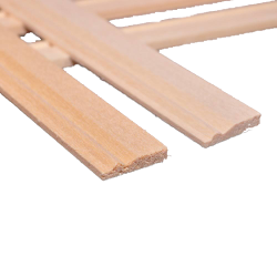 Doll House Miniatures 6 Lengths Of Quality Wood Skirting Board  430mm by 20mm 