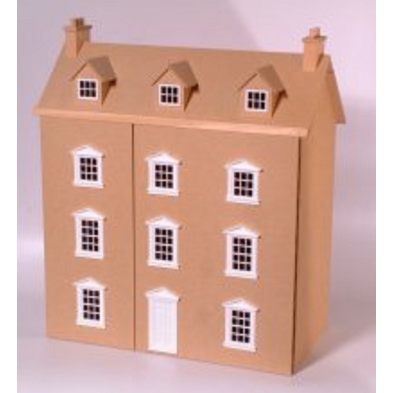 Dolls House Plans To Build Your Own 1:24 Scale Georgian Mansion