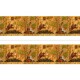 Dolls House Tudor Wallpaper Frieze Miniature Print 1:12 Scale 