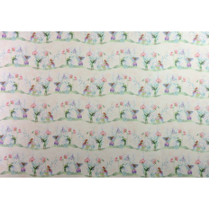 Dolls House Miniature Print 1:12 Scale Fairy Sweet Pea Wallpaper Dolls House Miniature Print 1:12 Scale Fairy Sweet Pea Wallpaper