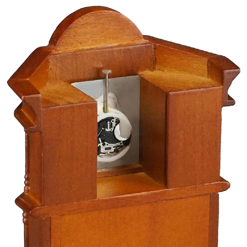 Dolls House Working Grandfather Clock & Accessories Miniature Reutter Furniture