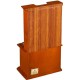 Dolls House Walnut Cabinet with Sink & Accessories Reutter Bathroom Furniture 1:12 Dolls House Walnut Cabinet with Sink & Accessories Reutter Bathroom Furniture 1:12