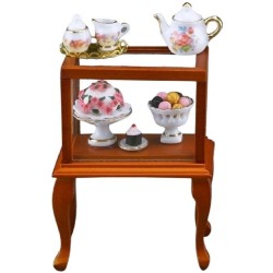 Melody Jane Miniatur-Weingläser Set – 4 Cocktailgläser Für Puppenhaus Küche & Bar Im Maßstab 1:12