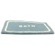 Dolls House Blue Bath Mat Miniature Rugs Bathroom Accessory 1:12 Scale