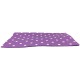 Dolls House Purple Rug with White Spots Miniature Flooring Accessory 1:12 Scale
