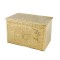 Dolls House Miniature Fireplace Accessory Brass Log Box Holder 1:12