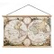 Dolls House Ancient World Map Hanging Chart Study School Accessory