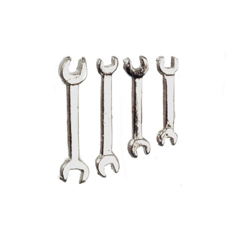 Dolls House Wrenches Spanners Miniature Garden Shed Work Tools Set 