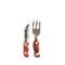 Dolls House Carving Set Dining Room Kitchen Accessory 1:24 Half Scale Miniature