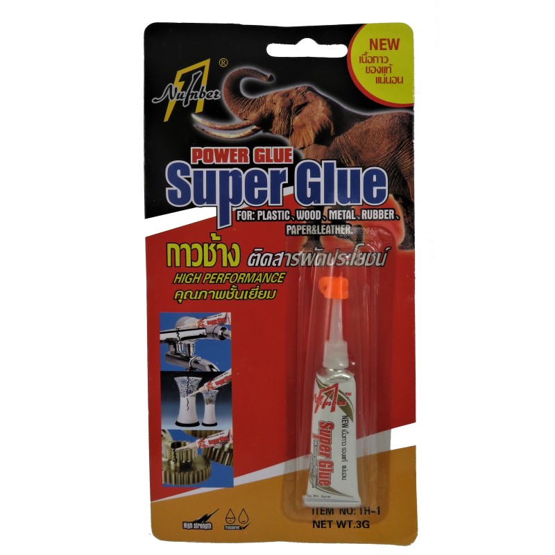 Super Glue - 30ml - For Quick Adhesive Jobs - plastic wood metal rubber paper