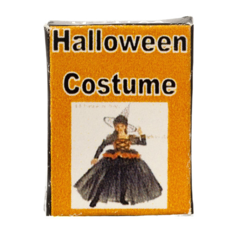 Dolls House Witch Costume Box Halloween Fancy Dress Shop Accessory