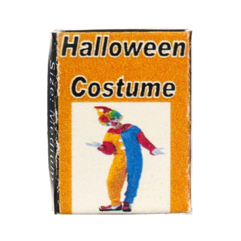 Dolls House Clown Costume Box Halloween Party Fancy Dress Shop Accessory