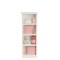 Dolls House Narrow Shelf Unit Pink Towels & Accessories 1:12 Bathroom Furniture