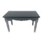 Dolls House Black & Grey Rectangular Table Miniature Kitchen Dining Furniture