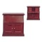 Dolls House Mahogany Secretary Bureau Desk Miniature Office Study Furniture 