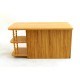 Dolls House Light Oak Centre Island Unit Miniature Kitchen Furniture