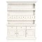 Dolls House White Wood Dresser Cabinet Miniature Kitchen Dining Room Furniture