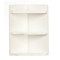 Dolls House White Corner Wall Shelf Miniature 1:12 Scale Accessory