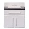 Dolls House Black & White Sink Unit Miniature Modern Kitchen Furniture 1:12