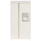 Dolls House White American Fridge Freezer Miniature Modern Kitchen Furniture 