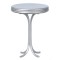 Dolls House Round 1950's Retro Silver Table Kitchen Bar Cafe Furniture 1:12