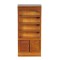 Dolls House Walnut Bathroom Cupboard Shelf Unit Bookcase 1:12 Scale Furniture 
