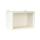 Dolls House White Shadow Room Box For Display of Miniatures Ready Assembled