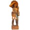 Dolls House Native American Indian Western Statue Miniature Ornament 1:12 Scale