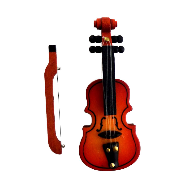 Dolls House Miniature Violin 1:12 Scale Instrument Music Room Accessory