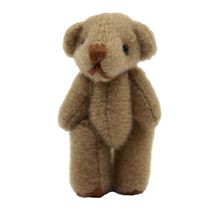 Dolls House Large Brown Teddy Bear Miniature Cuddly Toy Nursery Shop Accessory