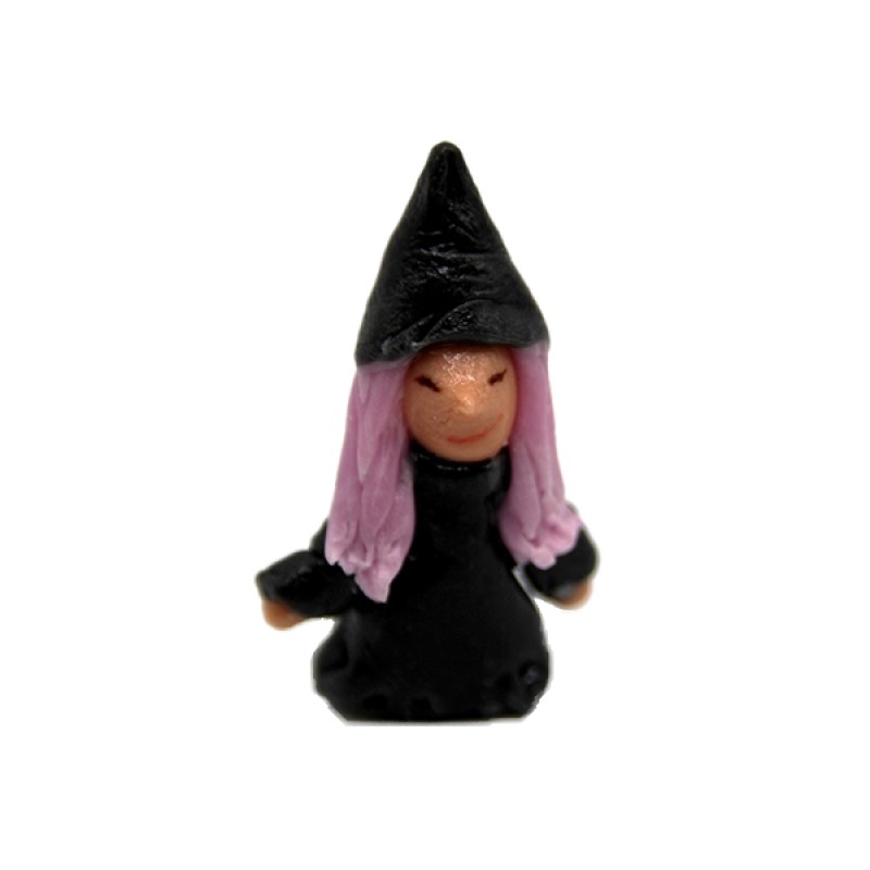 Dolls House Small Witch Ornament Miniature Spooky Halloween Accessory 1:12 Scale