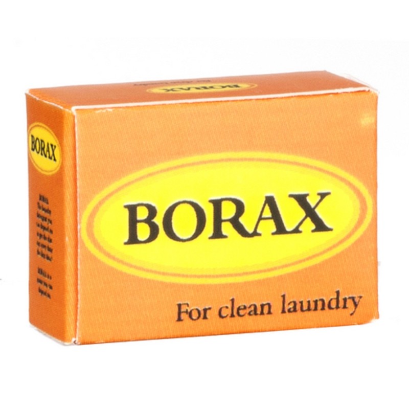 Dolls House Borax Box Miniature Washing Laundry Shop Accessory