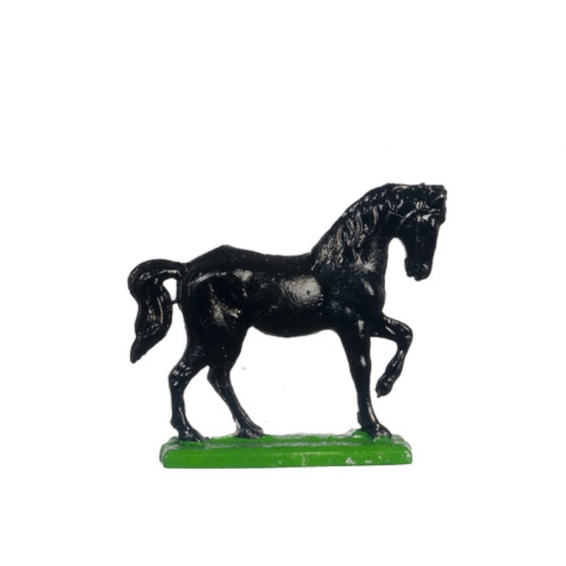 Dolls House Stallion Statue Figurine Miniature 1:12 Horse Ornament