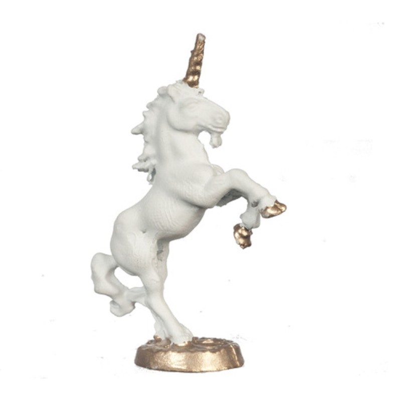 Dolls House Unicorn Statue Figurine Miniature 1:12 Scale Ornament