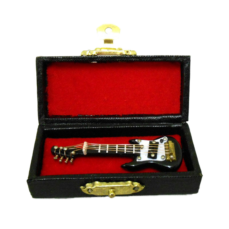 Dolls House Miniature 1:16 Scale Music Room Accessory Electric Guitar