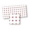 Dolls House Red & White Spanish Mosaic Floor Tile Sheet Miniature Flooring