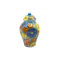 Dolls House Large Blue Floral Temple Jar Miniature Ornament Accessory 1:12 Scale