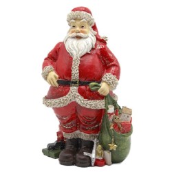 Dolls House Father Christmas with Sack of Toys Santa Claus Figure Miniature 1:12 Dolls House Father Christmas with Sack of Toys Santa Claus Figure Miniature 1:12