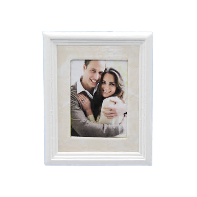 Dolls House Royal Engagement Picture Painting White Frame Miniature Accessory